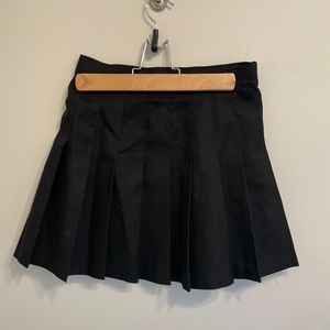 American Apparel black tennis skirt